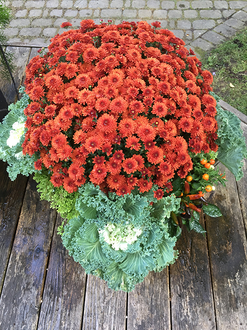 Fall vase